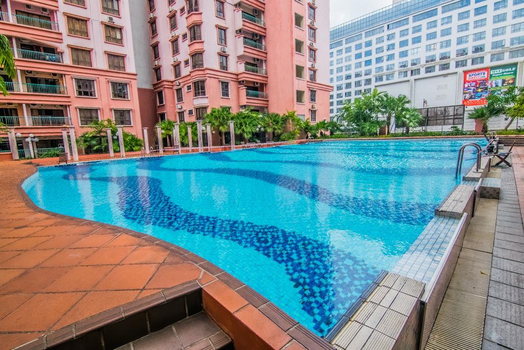 Mts @ Marina Court Resort Condo Kota Kinabalu Rum bild